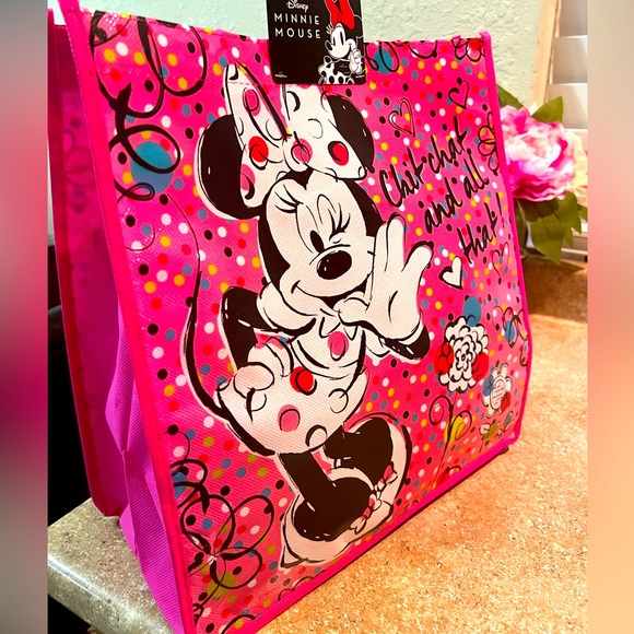 DISNEY MINNIE MOUSE REUSABLE BAG NWT - Picture 2 of 14